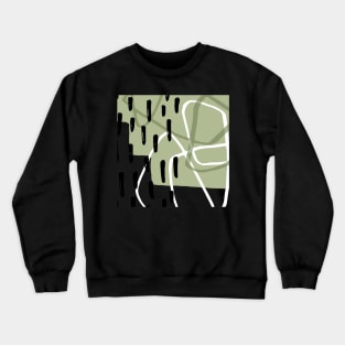 Abstract Lines And Soft Colors Crewneck Sweatshirt